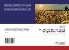 An Overview of Solar Drying of Agricultural Products - Bobade, Sushant;Patel, Saurabh;Nandi, Sujosh