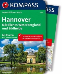 KOMPASS Wanderführer Hannover - Nördliches Weserbergland und Südheide - Harnach, Falco und Klaus