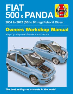 Fiat 500 & Panda (04 - 12) Haynes Repair Manual - Haynes Publishing