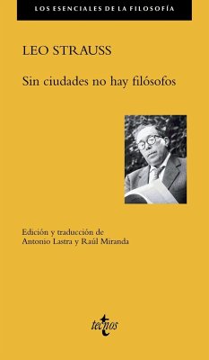 Sin ciudades no hay filósofos - Strauss, Leo