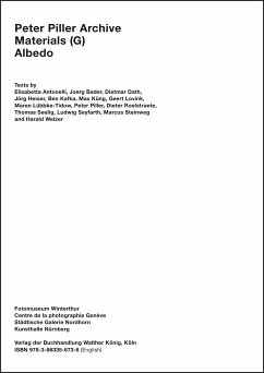 Cover Peter Piller Archive, Materials (G) Albedo