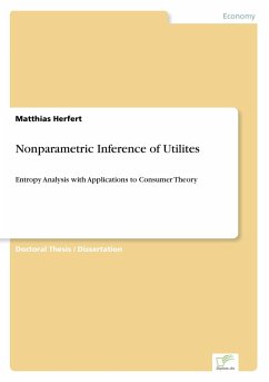 Nonparametric Inference of Utilites Nonparametric Inference of Utilites