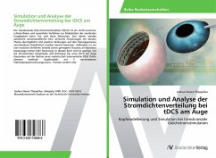 Cover Simulation und Analyse der Stromdichtenverteilung bei tDCS am Auge