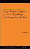 Green's Function Estimates for Lattice Schrödinger Operators and Applications. (AM-158) (eBook, PDF)