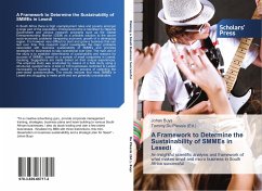 A Framework to Determine the Sustainability of SMMEs in Lesedi - Buys, Johan