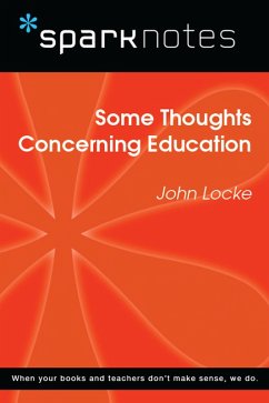 Cover Some Thoughts Concerning Education (SparkNotes Philosophy Guide) (eBook, ePUB)