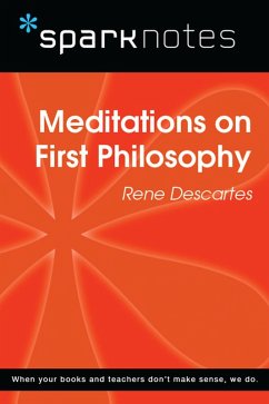 Cover Meditations on First Philosophy (SparkNotes Philosophy Guide) (eBook, ePUB)