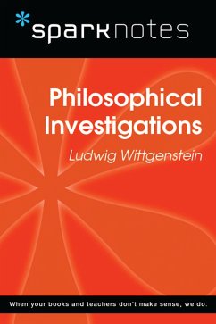 Cover Philosophical Investigations (SparkNotes Philosophy Guide) (eBook, ePUB)