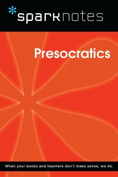 Cover Presocratics (SparkNotes Philosophy Guide) (eBook, ePUB)