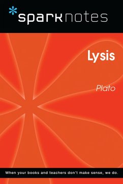 Cover Lysis (SparkNotes Philosophy Guide) (eBook, ePUB)