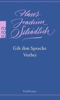 Gib ihm Sprache / Vorbei - Schädlich, Hans Joachim