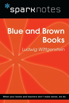 Cover Blue and Brown Books (SparkNotes Philosophy Guide) (eBook, ePUB)