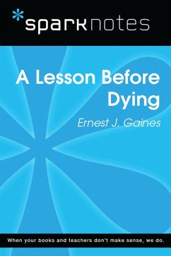 Cover A Lesson Before Dying (SparkNotes Literature Guide) (eBook, ePUB)