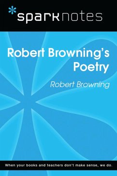 Cover Robert Browning's Poetry (SparkNotes Literature Guide) (eBook, ePUB)