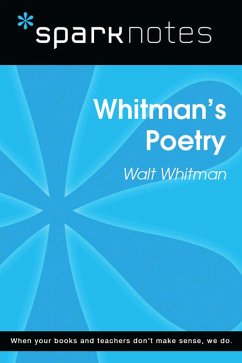 Cover Whitman's Poetry (SparkNotes Literature Guide) (eBook, ePUB)