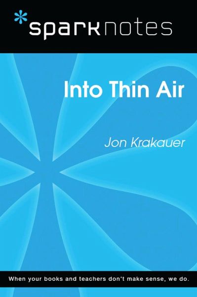 Into Thin Air (SparkNotes Literature Guide) (eBook, ePUB)