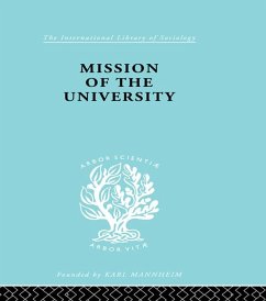 Mission of the University (eBook, ePUB) - Gasset, Jose Ortega y