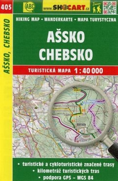 Wanderkarte Tschechien Assko, Chebsko 1 : 40 000