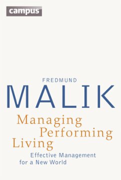 Managing Performing Living - Malik, Fredmund