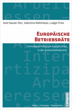 Europäische Betriebsräte - Hauser-Ditz, Axel;Mählmeyer, Valentina;Pries, Ludger