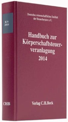 Cover Handbuch zur Körperschaftsteuerveranlagung 2014