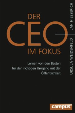 Der CEO im Fokus - Hiesserich, Jan;Weidenfeld, Ursula