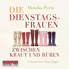 Die Dienstagsfrauen zwischen Kraut und Rüben / Dienstagsfrauen Bd.3 (4 Audio-CDs) - Peetz, Monika