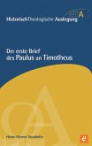 Der erste Brief des Paulus an Timotheus (eBook, PDF)