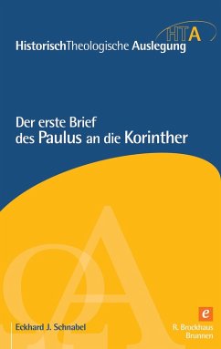 Der erste Brief des Paulus an die Korinther (eBook, PDF) - Schnabel, Eckhard J.