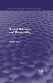 Social Behavior and Personality (Psychology Revivals) (eBook, ePUB)