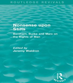Nonsense upon Stilts (Routledge Revivals) (eBook, ePUB) - Waldron, Jeremy