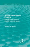 Public Investment Criteria (Routledge Revivals) (eBook, ePUB)