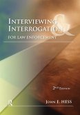 Interviewing and Interrogation for Law Enforcement (eBook, ePUB)