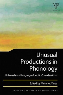 Cover Unusual Productions in Phonology (eBook, ePUB)