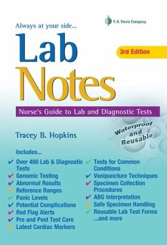 Labnotes: Nurses' Guide to Lab & Diagnostic Tests - Hopkins, Tracey