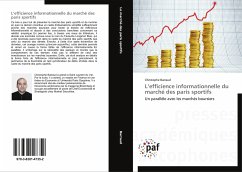 L¿efficience informationnelle du marché des paris sportifs - Barraud, Christophe