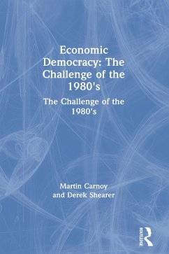 Cover Economic Democracy: The Challenge of the 1980's