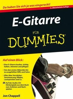 E-Gitarre für Dummies, m. Audio-CD - Chappell, Jon
