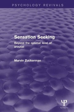 Sensation Seeking (eBook, ePUB) - Zuckerman, Marvin