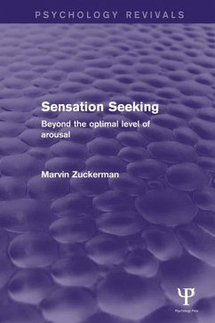 Cover Sensation Seeking (Psychology Revivals) (eBook, PDF)