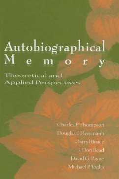 Cover Autobiographical Memory (eBook, PDF)