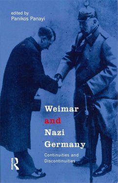 Weimar and Nazi Germany (eBook, ePUB) - Panayi, Panikos