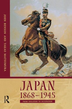 Japan 1868-1945 (eBook, ePUB) - Matsumura, Takao; Benson, John