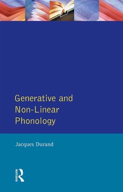 Generative and Non-Linear Phonology (eBook, PDF) - Durand, Jacques