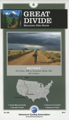 Great Divide Mountain Bike Route - 6: Pie Town, New Mexico - Antelope Wells, New Mexico - 308 Miles - Adventure Cycling Association