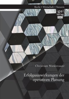 Erfolgsauswirkungen der operativen Planung - Niederauer, Christian