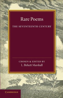 Rare Poems of the Seventeenth Century