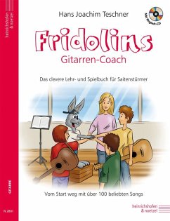 Fridolins Gitarren-Coach mit CD - Teschner, Hans Joachim