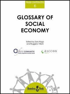 Glossary of Social Economy (eBook, ePUB) - Rago, Sara; Villani, Ruggero; Ruggero Villani