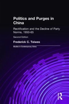 Politics and Purges in China - Teiwes, Frederick C